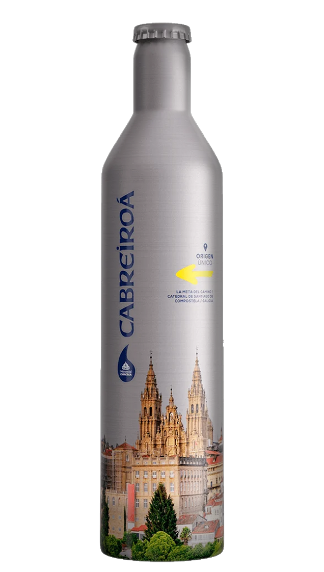 Botella Agua Mineral Natural 50cl Aluminio - Cabreiroá